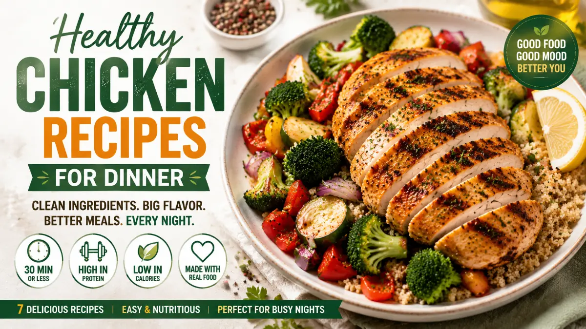 healthy chicken recipes for dinner